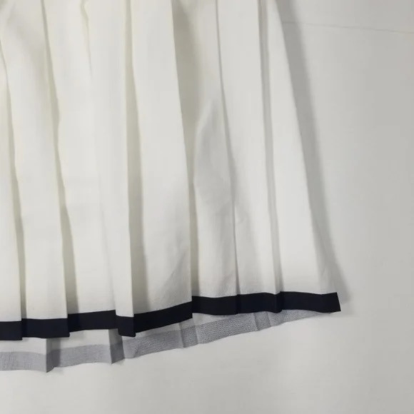 New Nike Court Victory Pleated Skirt White Black Combo Tennis Rare Skort - Picture 8 of 9